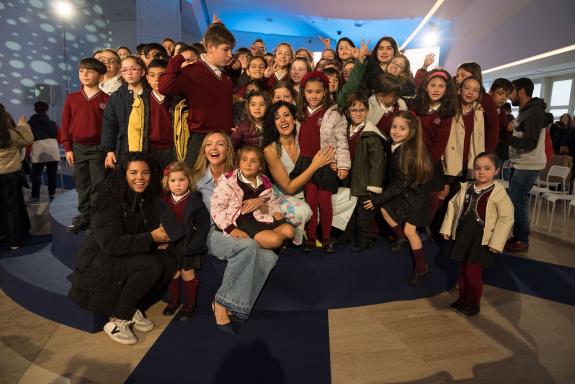 Imaxe da nova:Fabiola García destaca a calidade e o compromiso coa igualdade dos maís de 3.500 participantes do concurso escolar 'O noso canto: m...