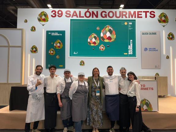 Imaxe da nova:Turismo de Galicia promociona os produtos certificados Galicia Calidade dentro do Salón Gourmets de Madrid