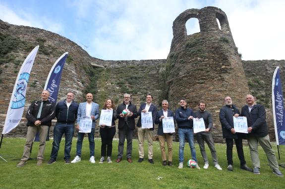 Imaxe da nova:O secretario xeral para o Deporte participa na presentación do Campionato de España de seleccións autonómicas de voleibol base