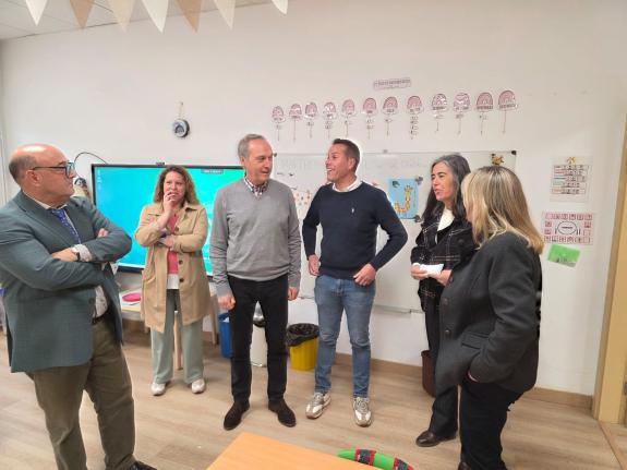 Imaxe da nova:A Xunta inviste 42.000 euros na reparación de tres aulas e un corredor do CPI Plurilingüe Santa Lucía, no concello de Moraña