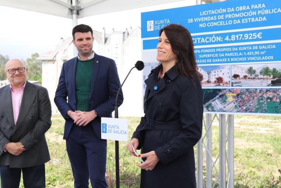 Imagen de la noticia:La Xunta licita la construcción de 28 viviendas públicas en A Estrada, con una inversión autonómica de 4,8  M€