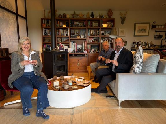 Imaxe da nova:Turismo de Galicia destaca a excelencia do xardín do Pazo Quinteiro da Cruz, recoñecido co premio Acanthus