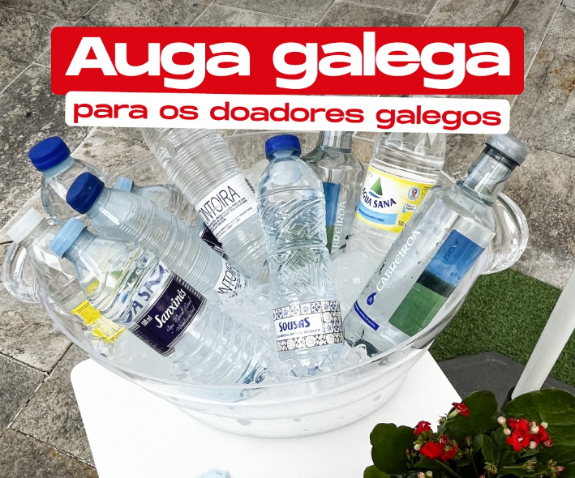 Imagen de la noticia:La Xunta renueva la colaboración con la Asociación Galega de empresas de envasado de agua mineral para entregar 60.000 botel...