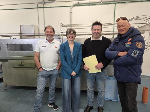 Imagen de la noticia:La campaña de la volandeira en Cambados alcanza cifras récord de facturación con más de 1,8 M€