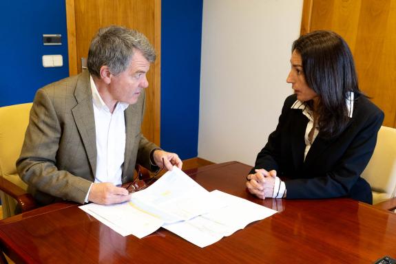 Imaxe da nova:Portos de Galicia e o Concello de Pontecesures acordan a proposta para a reversión ao Estado de terreos innecesarios do peirao