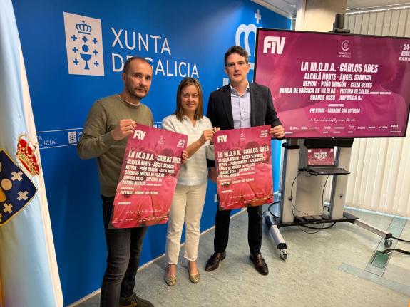 Imagen de la noticia:Javier Arias subraya el apoyo de la Xunta al FIV de Vilalba, integrado en el programa `Concertos do Xacobeo´