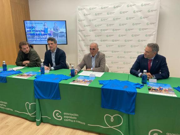 Imaxe da nova:A Xunta apoia a iniciativa solidaria ‘Lugo en marcha contra o cancro’, que convoca a AECC o vindeiro sábado