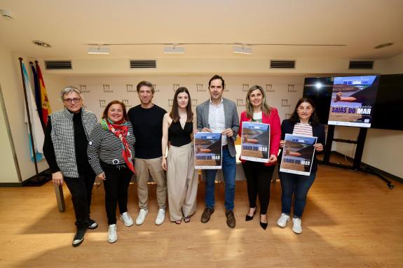 Imaxe da nova:O Centro Coreográfico Galego e a compañía Artístika estrean en Vimianzo a coprodución 'Saias do mar'