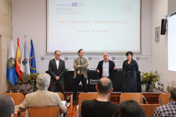 Imaxe da nova:A Xunta participa na presentación do proxecto Activa Rural transfronteirizo que busca responder ós retos do envellecemento e a desp...