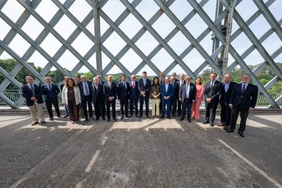 Imaxe da nova:Allegue destaca o papel clave da enxeñaría na planificación das infraestruturas e a cooperación na Eurorrexión Galicia-Norte de Por...