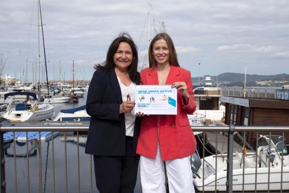 Imaxe da nova:Ana Ortiz e Lara Meneses destacan a oferta da Xunta para este verán con preto de 500 prazas na área de Vigo para campamentos e acti...