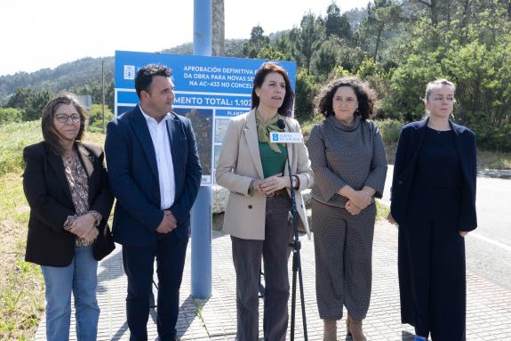 Imagen de la noticia:La Xunta licita las obras de dos nuevas sendas en la AC-433 en Laxe, que supondrán una inversión de 1,1 M€