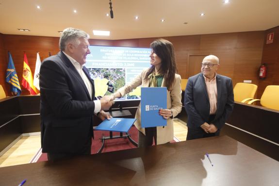 Imaxe da nova:A Xunta abordará en Sanxenxo un novo Proxecto de Interese Autonómico para desenvolver solo onde construír 350 vivendas, a maioría p...