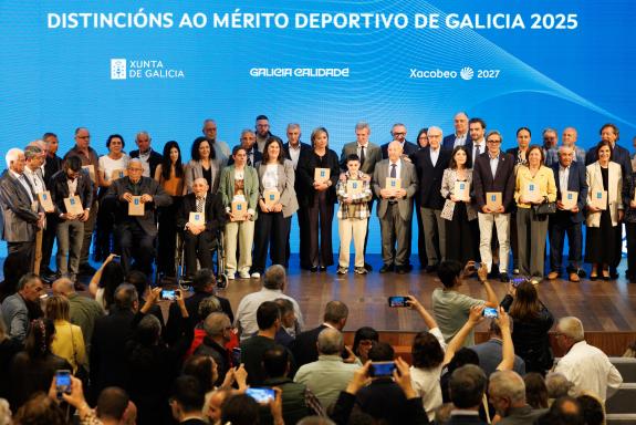 Imaxe da nova: Rueda pone en valor el buen momento del deporte gallego y su papel como motor social y económico
