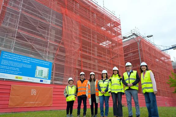 Imagen de la noticia:Allegue destaca la ejecución de las 64 viviendas públicas de Cambedo da Raia, en Ourense, con una inversión de más de 13 M€