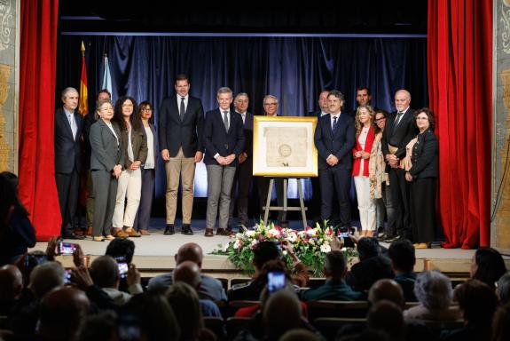 Imagen de la noticia:Rueda destaca a importancia de preservar o patrimonio cultural e documental como parte da identidade de Galicia
