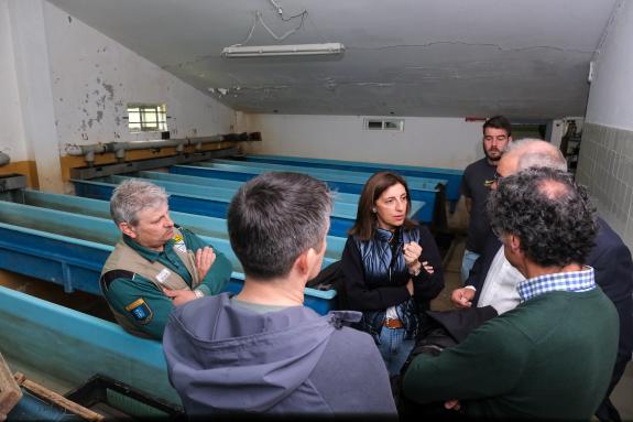 Imaxe da nova:A Xunta inicia os traballos para a recuperación do centro ictioxénico de Sobrado cun investimento de preto de 94.000 euros