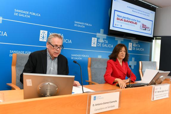 Imagen de la noticia:Gómez Caamaño agradece la solidaridad de los gallegos reflejada en las más de 105.300 donaciones de sangre y en los cerca de...