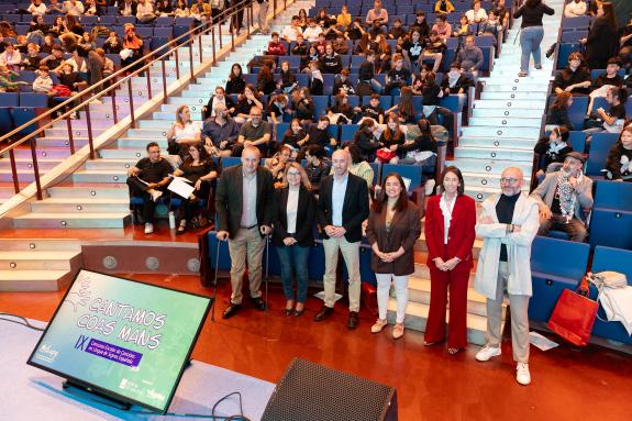 Imagen de la noticia:La Xunta felicita a todo el alumnado que participó en el concurso escolar de Canciones en Lengua de Signos Española `Cantamo...