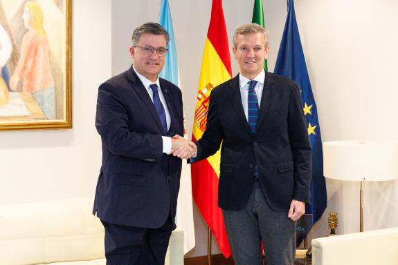 Imagen de la noticia:Rueda y el presidente de la CCDR-N acuerdan alinear estrategias en materia de infraestructuras, fondos europeos y el próximo...