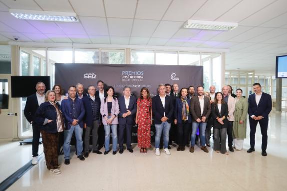 Imagen de la noticia:La conselleira Allegue participa en la gala de entrega de los Premios José Hermida de radio escolar en Pontevedra