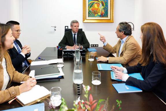 Imagen de la noticia:Rueda aborda con Conxemar los retos de la industria transformadora de los productos del mar y el impulso a su feria anual