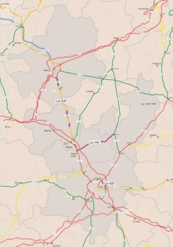 Imagen de la noticia:La Xunta adjudica por más de 2,4M€ la renovación  del firme en tres carreteras de titularidad autonómica a su paso por cinco...