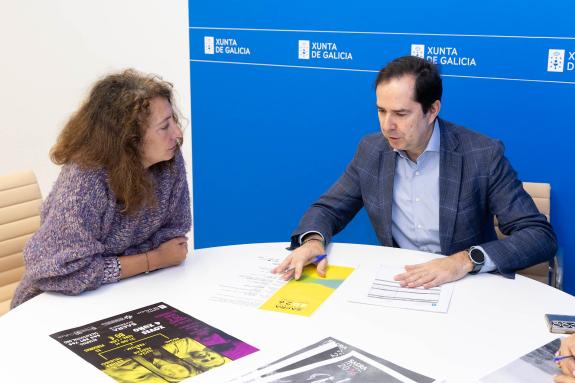 Imagen de la noticia:Jacobo Sutil se reúne con la directora del 'Sacra Experience' para abordar los contenidos del festival multidisciplinar que ...