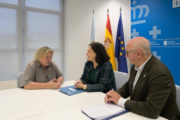 Imagen de la noticia:La Xunta mantiene una reunión con la presidenta de West Galicia para seguir impulsando medidas inclusivas y adaptadas a las ...