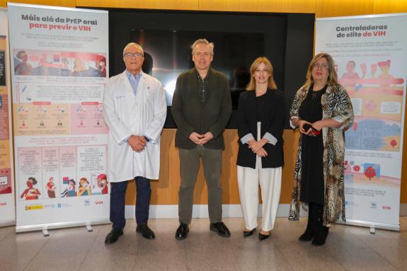Imagen de la noticia:Gómez Caamaño destaca el liderazgo de Galicia en la erradicación del VIH y de las infecciones de transmisión sexual como un ...