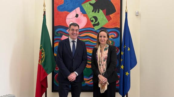 Imaxe da nova:A Xunta e o Instituto Camões avalían a súa colaboración para reforzar o ensino de portugués en Galicia