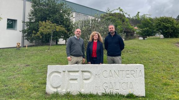 Imaxe da nova:O Centro Integrado de FP Cantería de Galicia esperta o interese internacional polo seu modelo formativo e os seus bos resultados