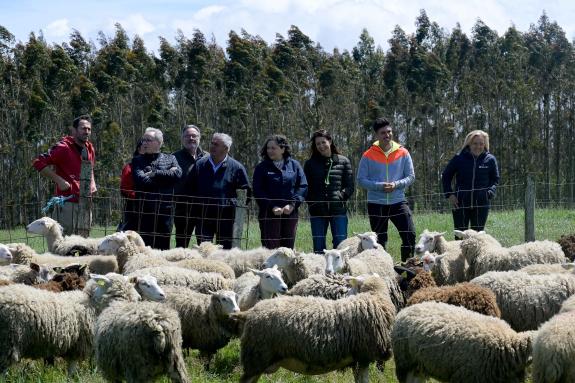 Imaxe da nova:María José Gómez pon en valor o pastoreo en extensivo pola súa contribución á xestión do territorio