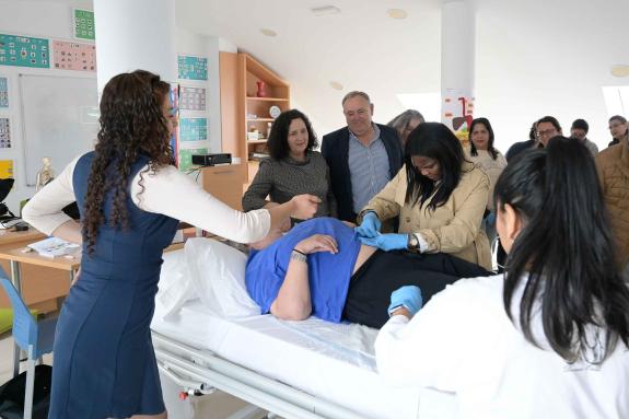 Imaxe da nova:Belén do Campo destaca a aposta do Concello da Laracha pola formación no curso AFD de atención sociosanitaria a persoas dependentes...