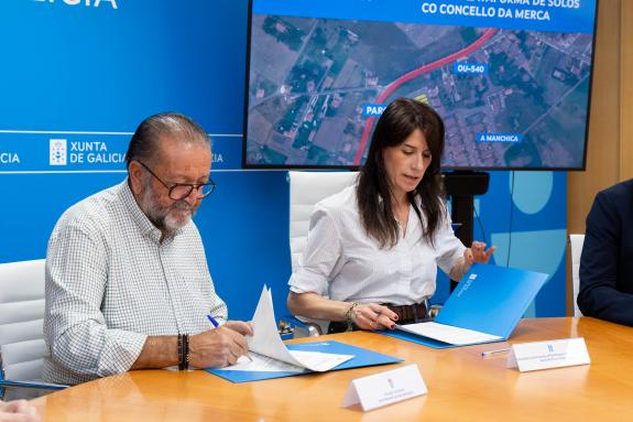 Imaxe da nova:O Concello da Merca adhírese ao programa da Xunta para mobilizar solos de titularidade municipal para a construción de oito vivenda...