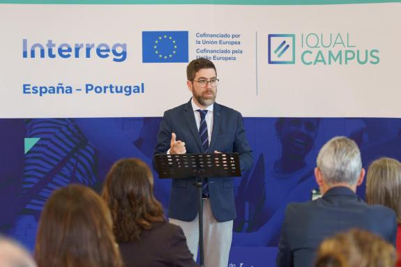 Imaxe da nova:A Xunta participa no Porto nun foro arredor do proxecto transfronteirizo Iqual Campus a prol da igualdade laboral en Galicia e no n...