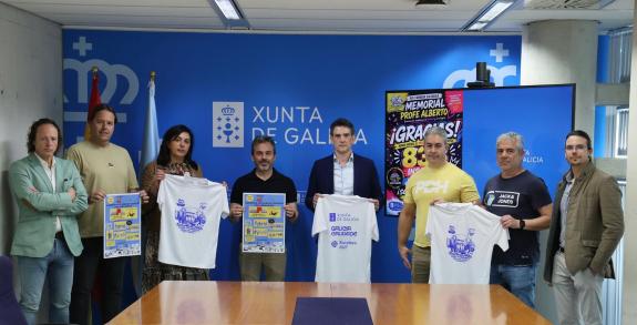 Imagen de la noticia:La Xunta apoya una nueva edición de la carrera solidaria organizada por el colegio Cervantes, de Lugo, que se celebra este d...