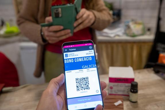 Imaxe da nova:Rueda anuncia a posta en marcha esta semana dunha nova edición dos bonos Activa Comercio dotada con 2,5 M€ e que incorpora como nov...