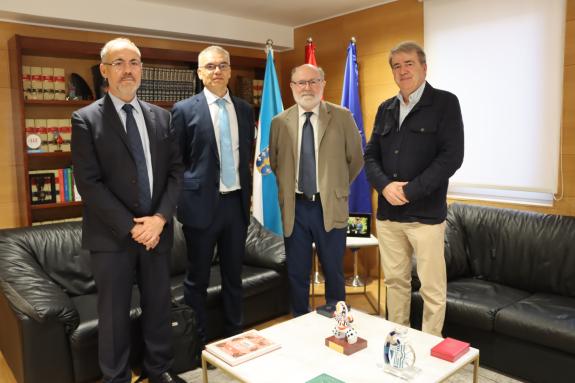 Imaxe da nova:O delegado territorial da Xunta en Ourense reúnese co presidente do grupo Tragsa