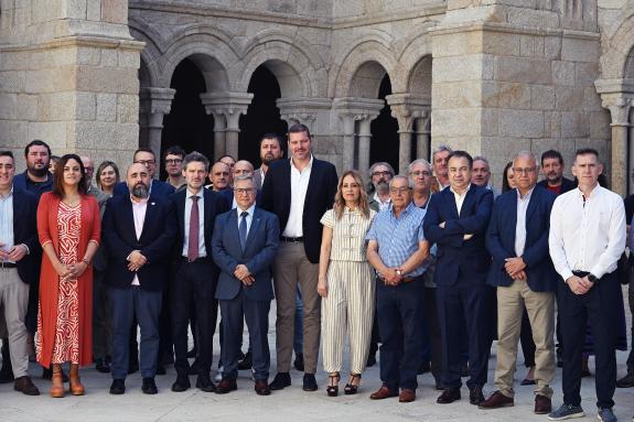 Imagen de la noticia:López Campos pone en valor el impulso socioeconómico que la candidatura de la Ribeira Sacra a Patrimonio Mundial supone para...