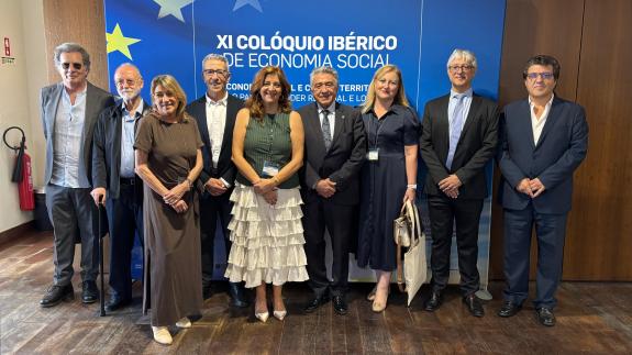 Imaxe da nova:A Xunta pon de relevo a colaboración con Portugal para darlle pulo á economía social como fórmula solidaria pegada ao territorio