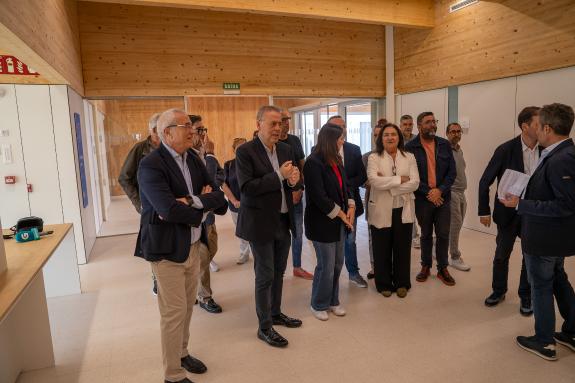 Imaxe da nova:Gómez Caamaño sitúa o centro de saúde de Moaña como referencia do novo modelo de infraestruturas de vangarda do Sergas