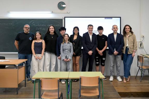 Imaxe da nova:O Instituto Saturnino Montojo de Ferrol proclámase gañador da I Liga Escolar de Debate da Xunta