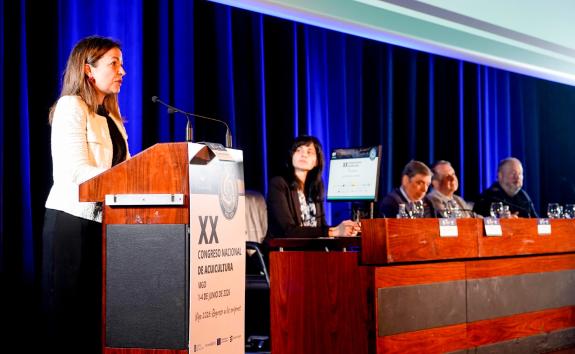 Imaxe da nova:Villaverde destaca o liderado de Galicia na acuicultura nacional e o compromiso da Xunta co sector