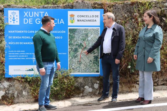 Imagen de la noticia:La Xunta mejora el viario que comunica con el núcleo rural de Soutelo, en la parroquia de San Martiño del ayuntamiento ouren...