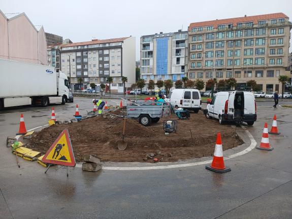 Imagen de la noticia:Portos de Galicia mejora la circulación rodada de los vehículos pesados en el puerto de Ribeira