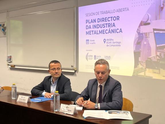 Imagen de la noticia:La Xunta aborda con Asime las medidas a incluir en el anteproyecto del Plan director de la industria metalmecánica