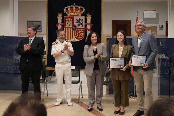 Imagen de la noticia:Belén do Campo asiste a la entrega de los premios de la XIII edición del concurso literario escolar Carta a un Militar Españ...