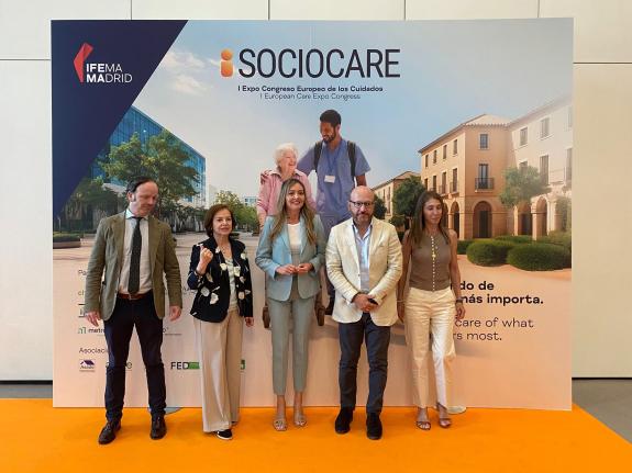 Imagen de la noticia:Fabiola García presenta en el Congreso Europeo de los Cuidados el modelo Galicia Calidade, basado en la libertad, la proximi...