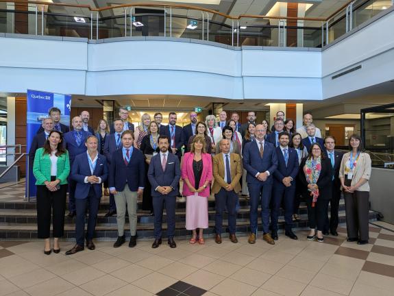 Imagen de la noticia:La Xunta reivindica en Quebec el papel de las regiones en el futuro de la Macrorregión del Atlántico y reclama una gobernanz...